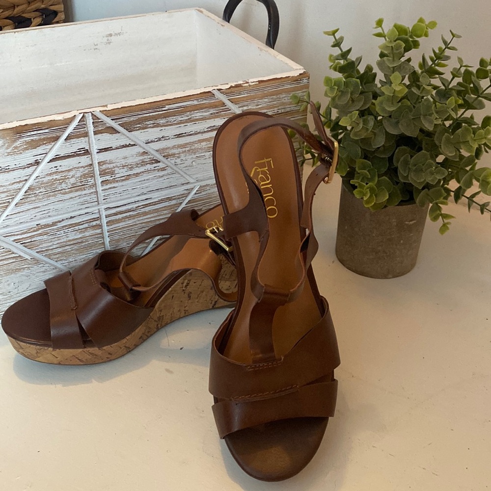 FRANCO SARTO Wedge Sandals